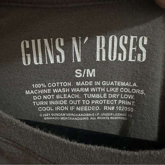 Guns N Roses Los Angeles 1989 Show Reproduction Women’s Sz Small/Medium T-Shirt - Picture 5 of 6